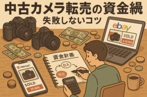 カメラ転売で資金繰りを成功させるために押さえておくべき基本