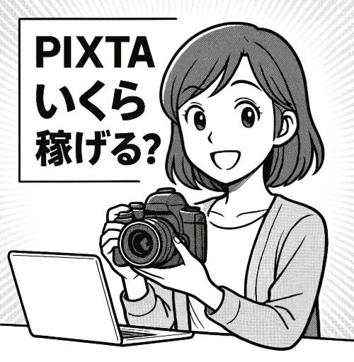 PIXTA（ピクスタ）でいくら稼げる？収益のリアルと稼ぐための戦略を解説！