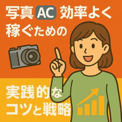 写真ACで効率よく稼ぐための実践的なコツと戦略