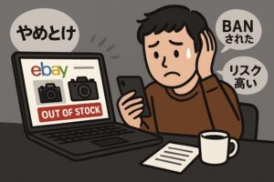 カメラ無在庫販売をeBayでやるのは危険？“やめとけ”と言われる理由とその実態
