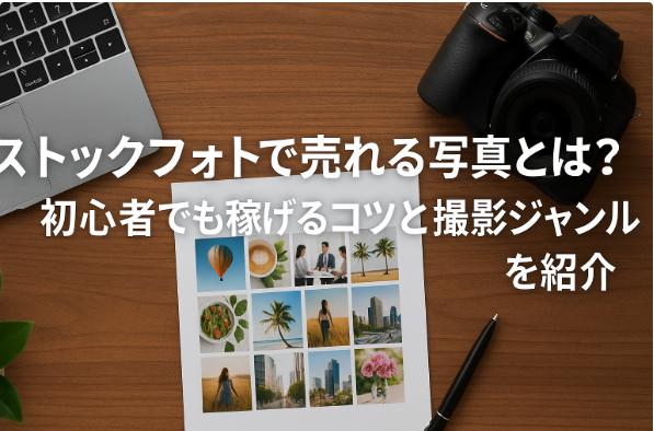 ストックフォトで売れる写真とは?初心者でも稼げるコツと撮影ジャンルを紹介します